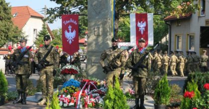 Odsłonięcie pomnika Powstańców Śląskich w Sośnicowicach, 21.09.2018 r. (foto: A. Witwicki)