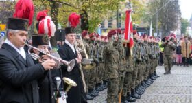 Obchody Święta Niepodległości w Gliwicach, 11.11.2023 r.
